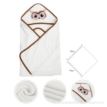 100% Cotton Custom Hooded kids Towel Baby Hooded Towel